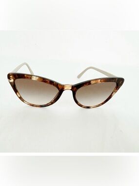 New!!!! Prada Tortoiseshell Cat-Eye Sunglasses with Brown Gradient Lenses